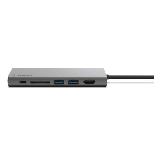 Belkin F4U092BTSGY laptop dock/port replicator USB 3.2 Gen 1 (3.1 Gen 1) Type-C Grey