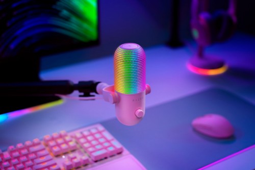 Razer Seiren V3 Chroma Pink PC microphone