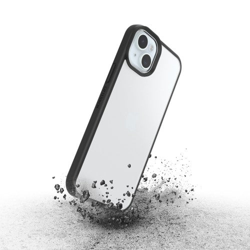 OtterBox React Series for iPhone 15 Plus, Black Crystal