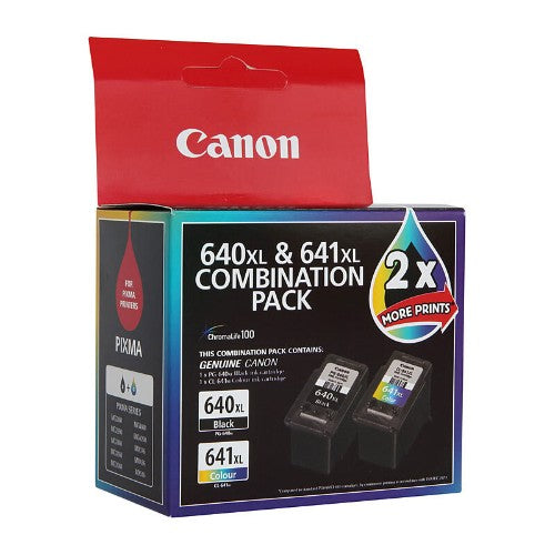 Canon PG-640XL + CL-641XL ink cartridge 2 pc(s) Original High (XL) Yield Black, Cyan, Magenta, Yellow