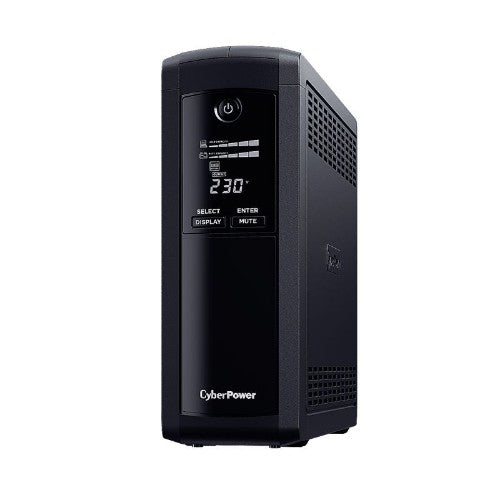 CyberPower VP1200ELCD uninterruptible power supply (UPS) Line-Interactive 1.2 kVA 720 W 5 AC outlet(s)