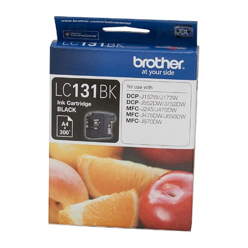 Brother LC-131BK ink cartridge 1 pc(s) Original Black