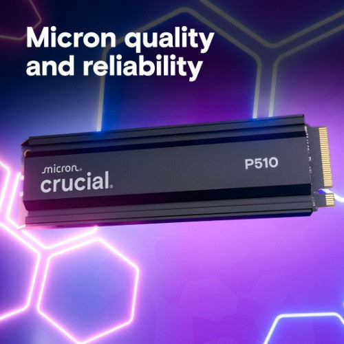 Crucial CT2000P510SSD5 internal solid state drive 2 TB M.2 PCI Express 5.0 NVMe TLC