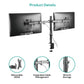 MBeat activiva ErgoLife 81.3 cm (32") Clamp Black