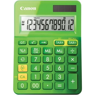 Canon LS-123k calculator Desktop Basic Green