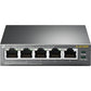 TP-Link TL-SF1005P network switch Unmanaged Fast Ethernet (10/100) Power over Ethernet (PoE) Black