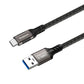 Simplecom CAU520 USB cable USB 3.2 Gen 2 (3.1 Gen 2) 2 m USB C USB A Black