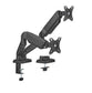 Brateck MABT-LDT13-C024 monitor mount / stand 81.3 cm (32") Black Desk