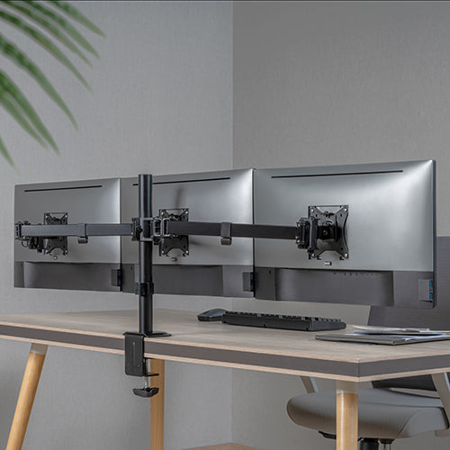 Brateck MABT-LDT66-C034 monitor mount / stand 68.6 cm (27") Black Desk