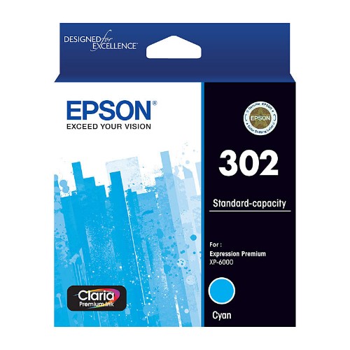 Epson 302 ink cartridge 1 pc(s) Standard Yield Cyan