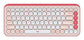 Logitech POP Icon Keys keyboard Universal Bluetooth QWERTY English Rose, White