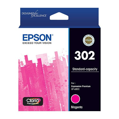 Epson 302 ink cartridge 1 pc(s) Standard Yield Magenta