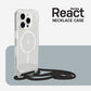 OtterBox React Series Necklace MagSafe for iPhone 15 Pro, Clear