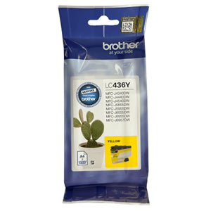 Brother LC436Y ink cartridge 1 pc(s) Original Yellow