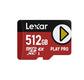 Lexar PLAY PRO microSDXC 512 GB UHS-I Class 3