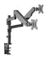 Brateck MABT-LDT16-C024 monitor mount / stand 81.3 cm (32") Black Desk