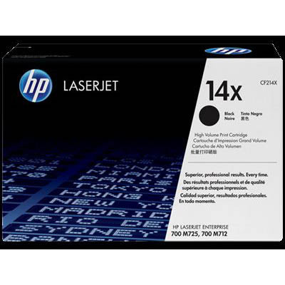 HP 14X High Yield Black Original LaserJet Toner Cartridge