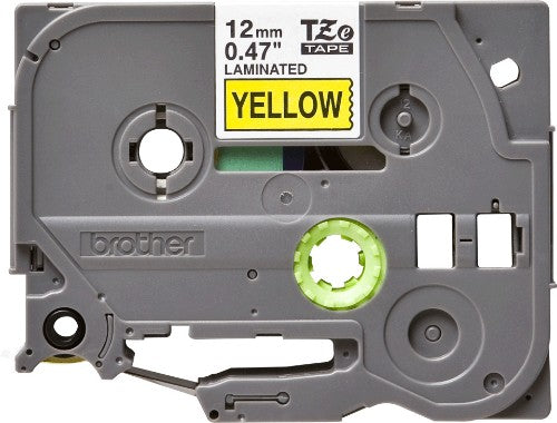 Brother TZE-631 label-making tape Black on yellow