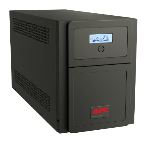 APC Easy UPS 1 Ph Line Interactive, 3kVA, Tower, 230V, 6 IEC C13 outlets, AVR, Dry Contact, LCD, W/O Network Card support