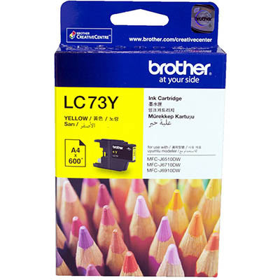 Brother LC73Y ink cartridge 1 pc(s) Original Yellow