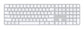 Apple Magic keyboard Universal USB + RF Wireless + Bluetooth QWERTY US English White
