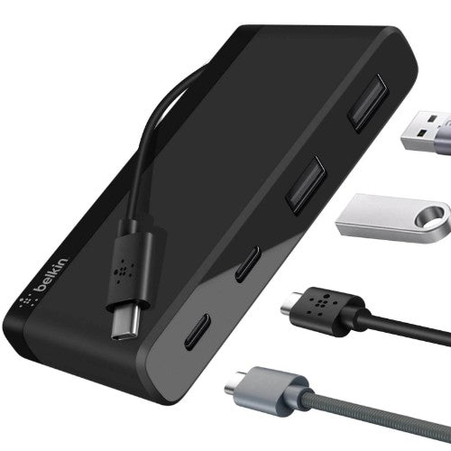 Belkin F4U090btBLK 5000 Mbit/s Black