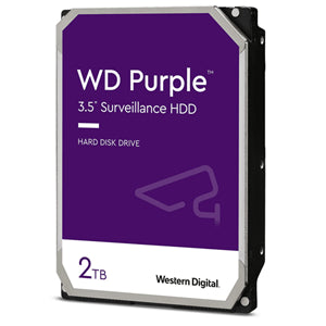 Western Digital Purple internal hard drive 2 TB 3.5" Serial ATA