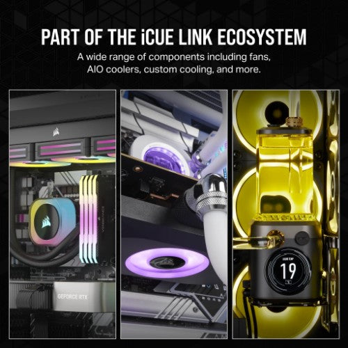 Corsair iCUE LINK RX120 Computer case Fan 12 cm Black 1 pc(s)