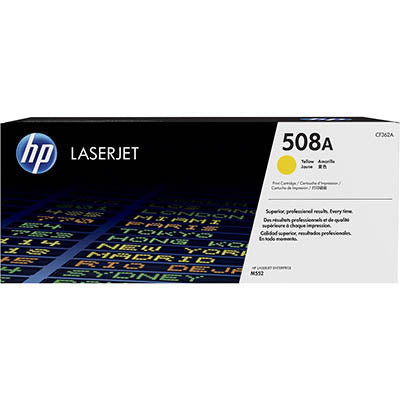 HP 508A Yellow Original LaserJet Toner Cartridge