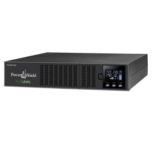 PowerShield Centurion RT LiFePO4 1000VA uninterruptible power supply (UPS) Double-conversion (Online) 1 kVA 900 W 8 AC outlet(s)