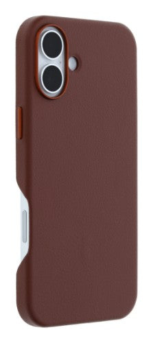 OtterBox Symmetry Series Cactus Leather for MagSafe for iPhone 16 Plus, Rich Adobe