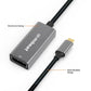 MBeat MB-XAD-CDP video cable adapter 15 m USB Type-C DisplayPort Black, Silver