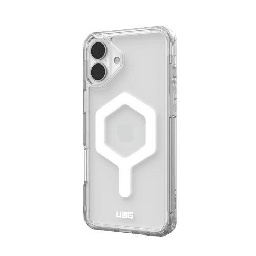 Urban Armor Gear Plyo mobile phone case 17 cm (6.7") Cover Transparent, White