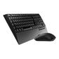 Rapoo X1960 keyboard Mouse included RF Wireless Black