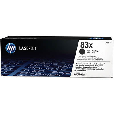 HP 83X High Yield Black Original LaserJet Toner Cartridge