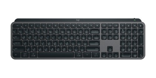 Logitech 920-010937 keyboard Mouse included Office RF Wireless + Bluetooth QWERTY US English Graphite