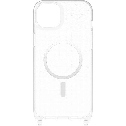 OtterBox React Series Necklace MagSafe for iPhone 15 Plus, Stardust (Clear Glitter)