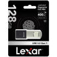 Lexar JumpDrive F35 PRO USB flash drive 128 GB USB Type-A 3.2 Gen 1 (3.1 Gen 1) Black, Silver