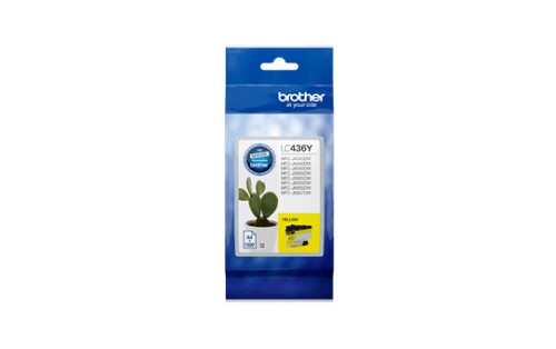 Brother LC436Y ink cartridge 1 pc(s) Original Yellow
