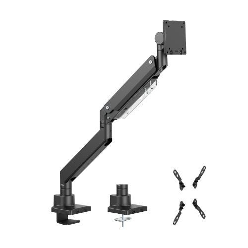 Brateck LDT80-C012 monitor mount / stand 144.8 cm (57") Black Desk