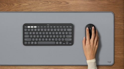 Logitech Pebble 2 M350s mouse Office Ambidextrous RF Wireless + Bluetooth Optical 1000 DPI