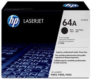 HP 64A Black Original LaserJet Toner Cartridge