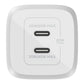 Belkin WCH013AUWH mobile device charger Laptop, Smartphone, Tablet White AC Fast charging Indoor