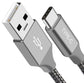 Astrotek AT-USBTYPEC-S1 USB cable 1 m USB 3.2 Gen 1 (3.1 Gen 1) USB A USB C Black, Silver