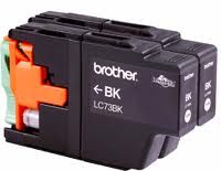 Brother LC73BK2PK ink cartridge 2 pc(s) Original Black