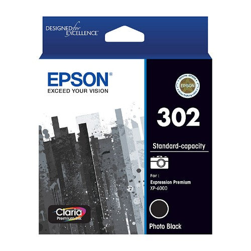 Epson 302 ink cartridge 1 pc(s) Standard Yield Black