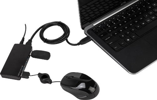 Targus ACH125AU interface hub USB 2.0 Black