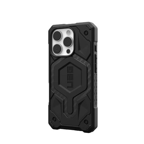 Urban Armor Gear Monarch Pro mobile phone case 16 cm (6.3") Cover Black, Carbon