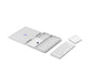 Logitech 920-011285 mobile device keyboard QWERTY English Bluetooth Lilac, White