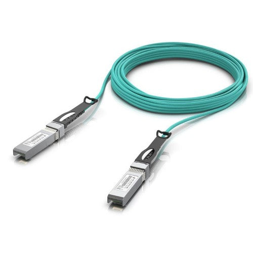 Ubiquiti UACC-AOC-SFP28-10M InfiniBand/fibre optic cable Aqua colour